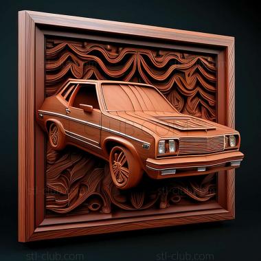 3D model Chevrolet Vega (STL)